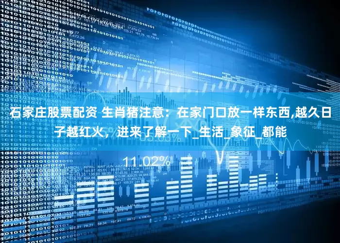 石家庄股票配资 生肖猪注意：在家门口放一样东西,越久日子越红火，进来了解一下_生活_象征_都能